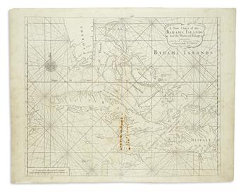 MOUNT, WILLIAM and JOHN; and PAGE, THOMAS. Group of 8 engraved maps relating to the Caribbean Islands.
